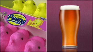 Purple-glitter-sour-Peeps beer is the Easter/April Fool's Day creation no one asked for<em></em>
